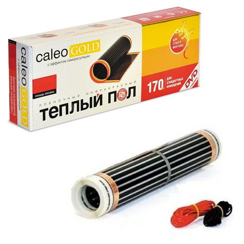 Пленочный теплый пол caleo gold 170 вт м2 6 м2